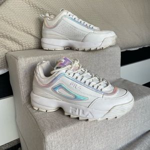 Fila womens Disruptor 2 iridescent, size 9